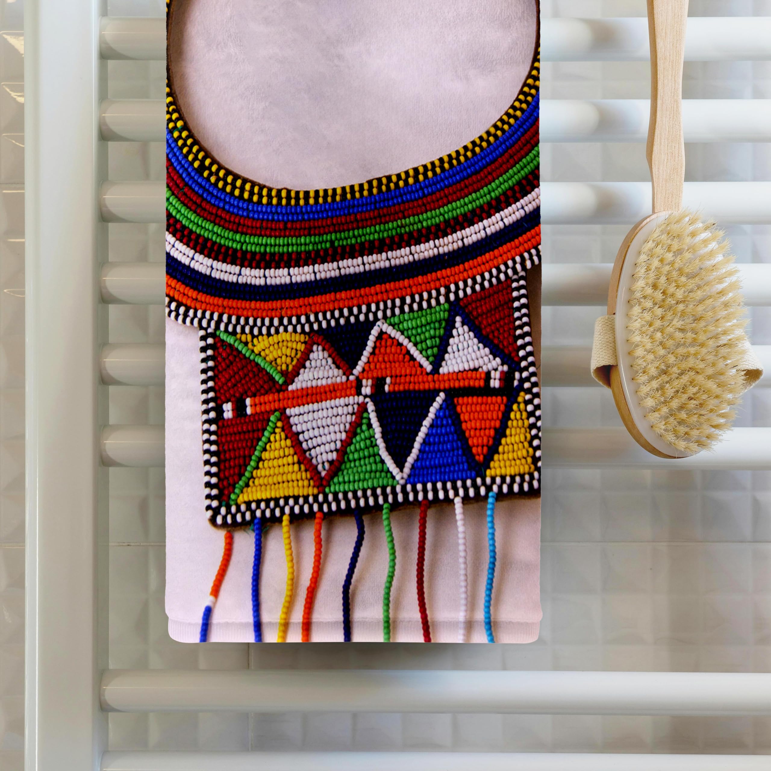 Amazon.com: 3dRose Africa, Kenya. Necklace of Maasai Tribal Beads